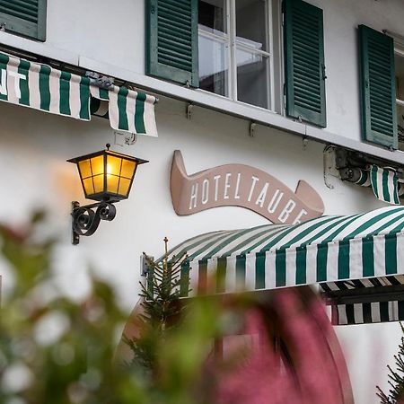 Posthotel Taube Schruns Exteriör bild