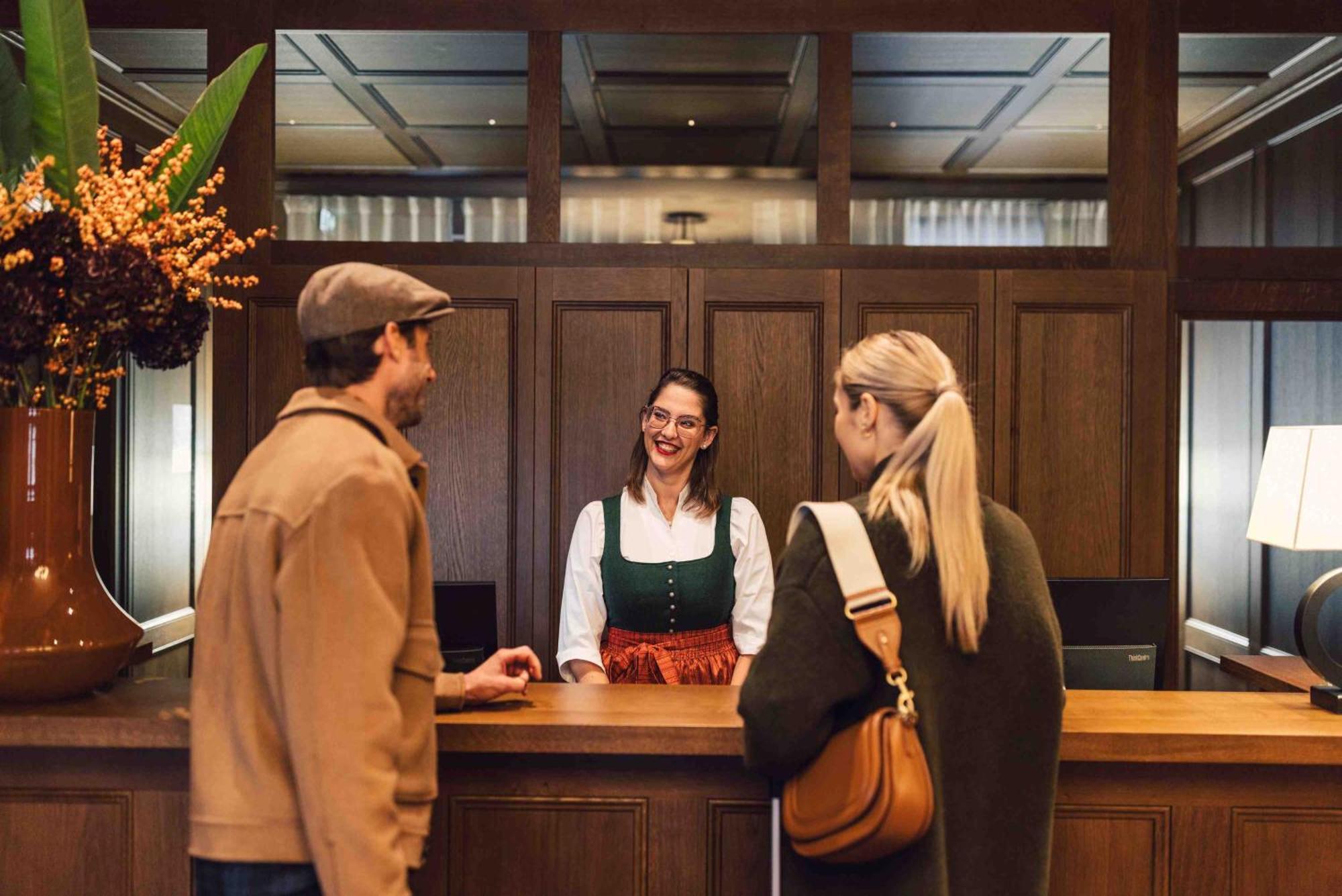 Posthotel Taube Schruns Exteriör bild