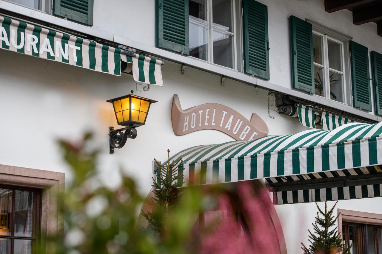 Posthotel Taube Schruns Exteriör bild